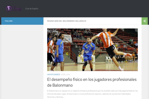 balonmanovalladolid.es site used Frugix
