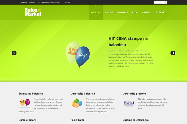 Nimble theme site design template sample