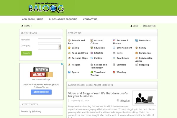 baloog.com site used Dt