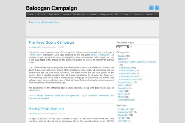 Site using (MB) YouTube Widget plugin