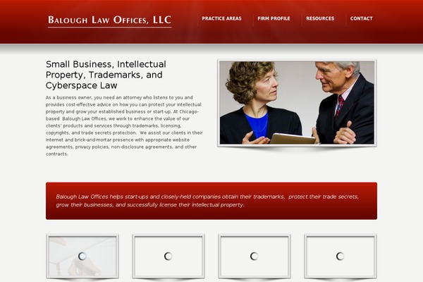 balough.com site used Tm-lawyers