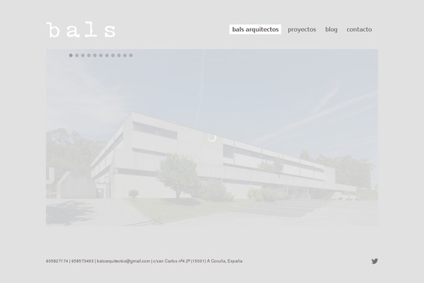Equilibrium theme site design template sample