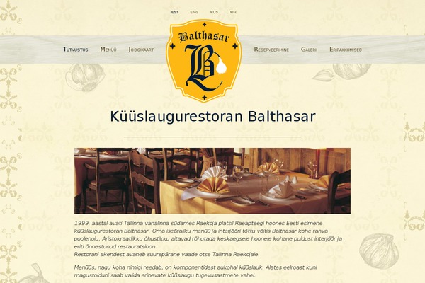 balthasar.ee site used Balthasar