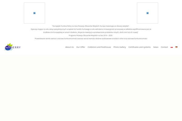 Impreza theme site design template sample