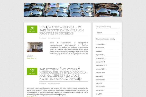 Contango theme site design template sample