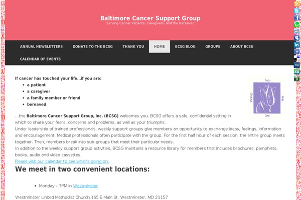 Site using Fixed-social-buttons plugin