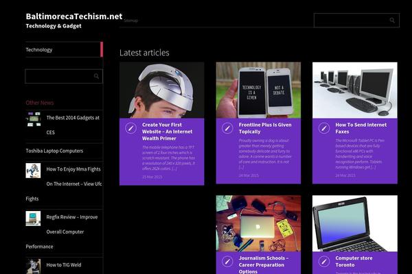 Metro CreativeX theme site design template sample