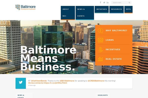 baltimoredevelopment.com site used Bdc