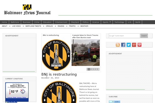 Site using Rss-feed-post-generator-echo plugin