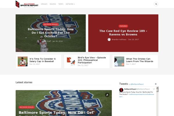 Bone theme site design template sample