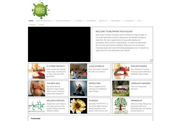 Studio theme site design template sample