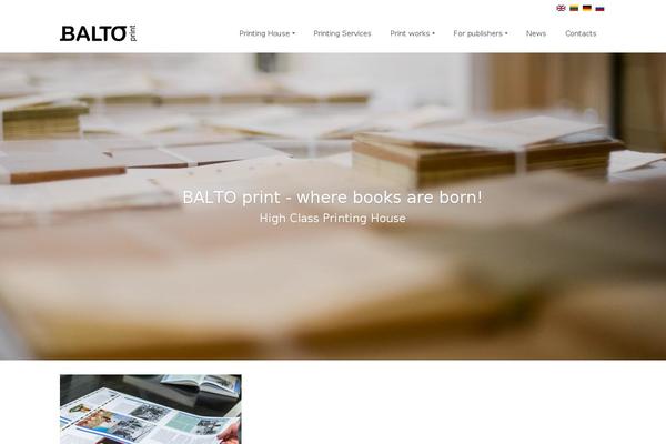 Pinnacle theme site design template sample