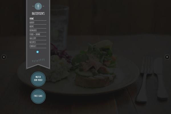 Website theme site design template sample