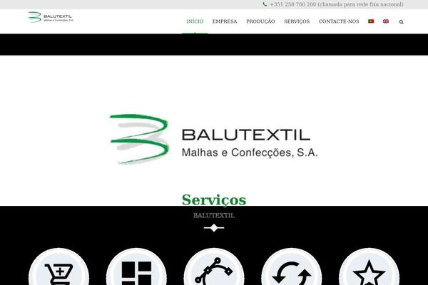 Begin theme site design template sample