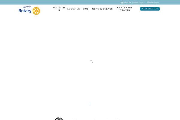 balwynrotary.org.au site used Jupiterchildtheme