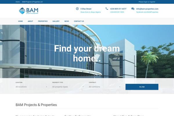 Realsite theme site design template sample