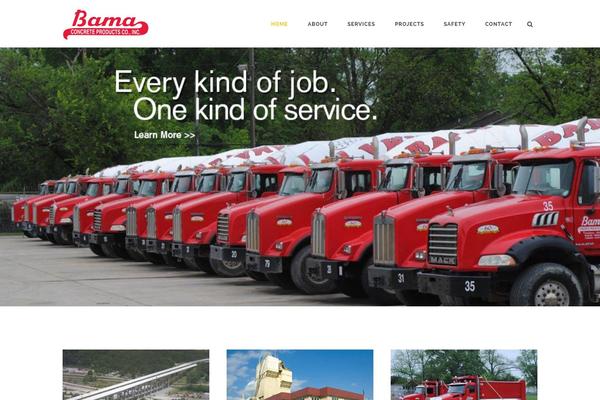 Aperio theme site design template sample