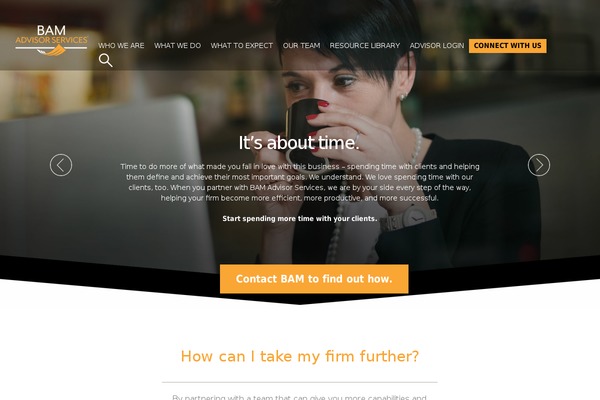 bamadvisorservices.com site used Bamservices