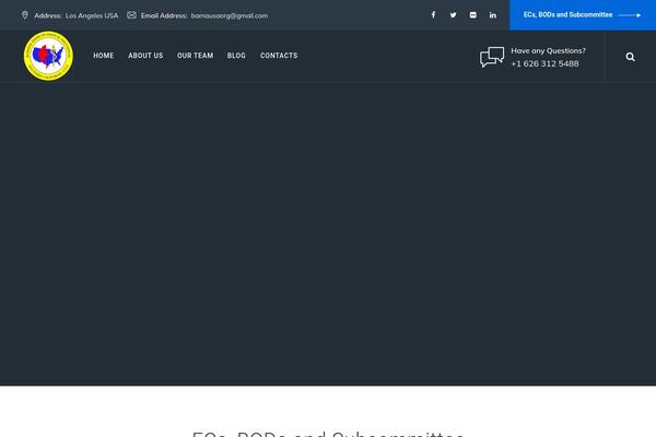 Site using Themestek-liviza-extras plugin