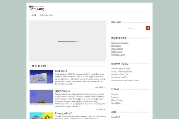 Leaf theme site design template sample