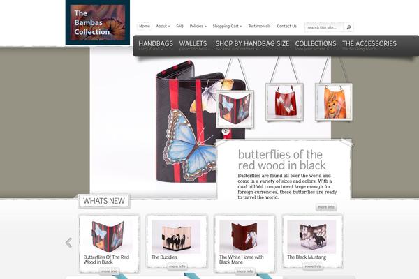 eStore theme site design template sample