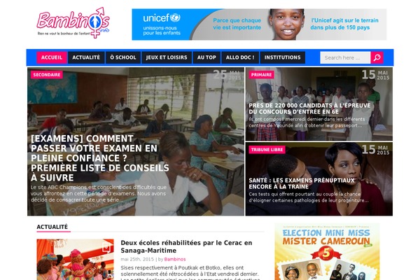 Today theme site design template sample