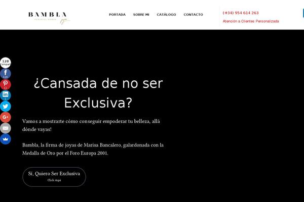 Rise theme site design template sample