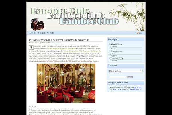 Decker theme site design template sample
