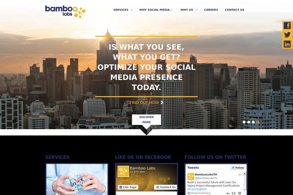 bamboolabs.com site used Agency Pro