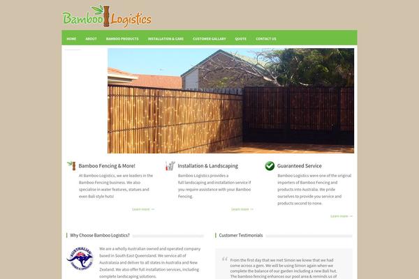 FreshBiz theme site design template sample