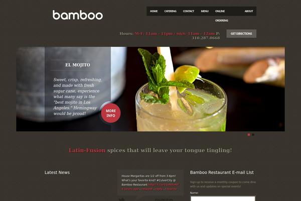 Sunrise theme site design template sample