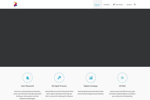 Highend theme site design template sample