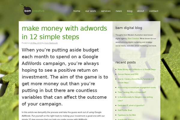 Site using Popup Colorbox plugin