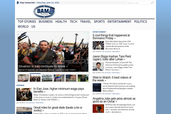 Advanced Newspaper theme site design template sample