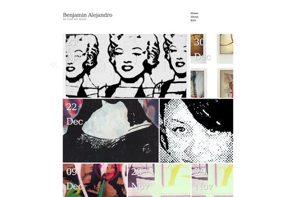 AutoFocus theme site design template sample