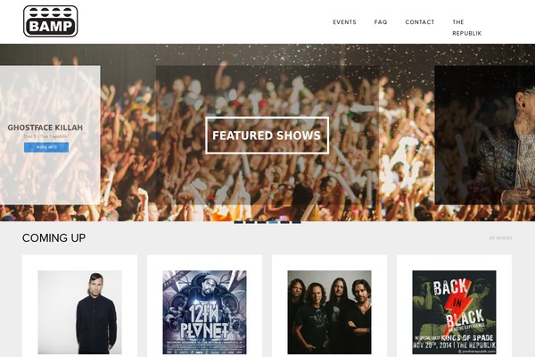 bamp theme websites examples