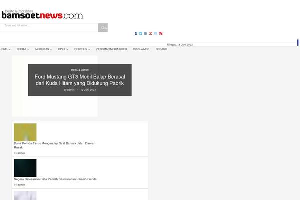 bamsoetnews.com site used Wpmedia