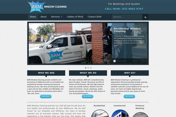 Empire theme site design template sample