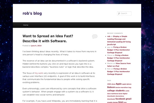 Site using Wp-codemirror-block plugin