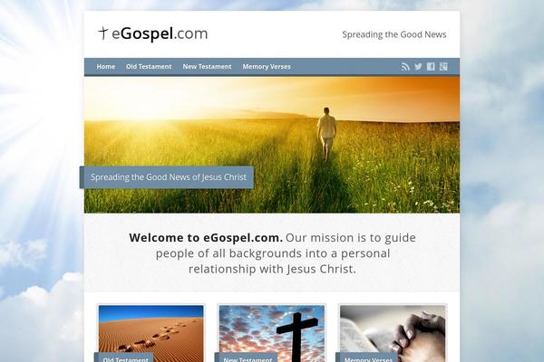 Risen theme site design template sample