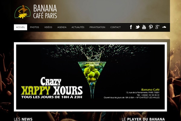 Soundwave theme site design template sample