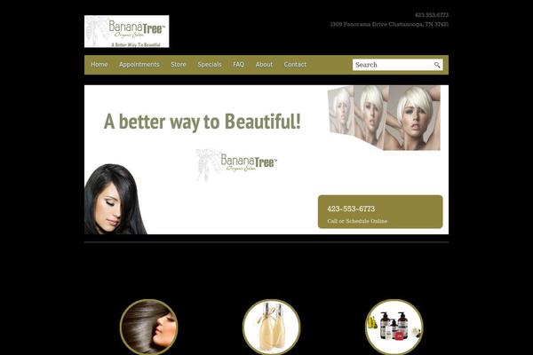BlackBird theme site design template sample
