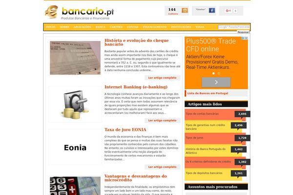 Magia theme site design template sample