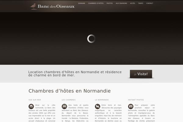 inFocus theme site design template sample