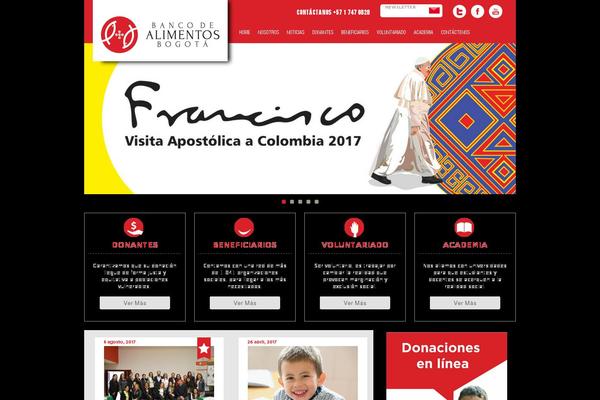 bancodealimentos.org.co site used Wp-giving