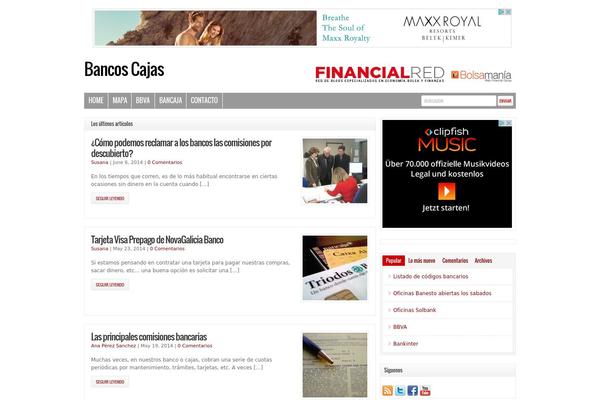 bancoscajas.es site used Financialred