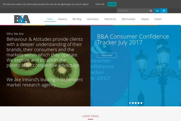 Banda theme site design template sample