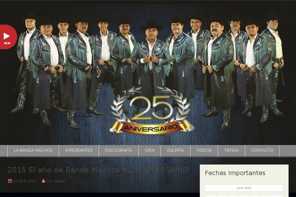 bandamachos.com.mx site used Rockstar-theme
