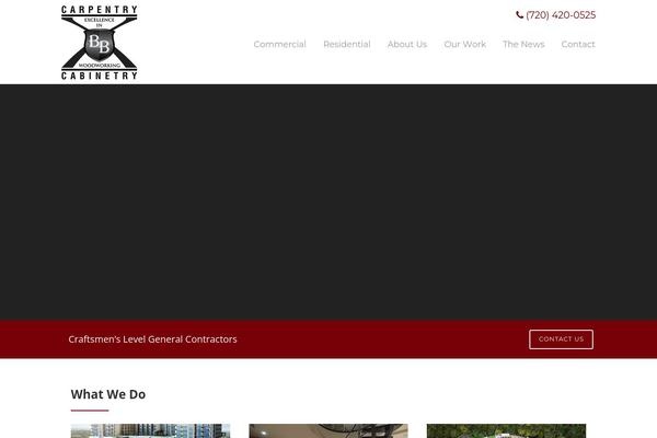 Construction-child theme site design template sample
