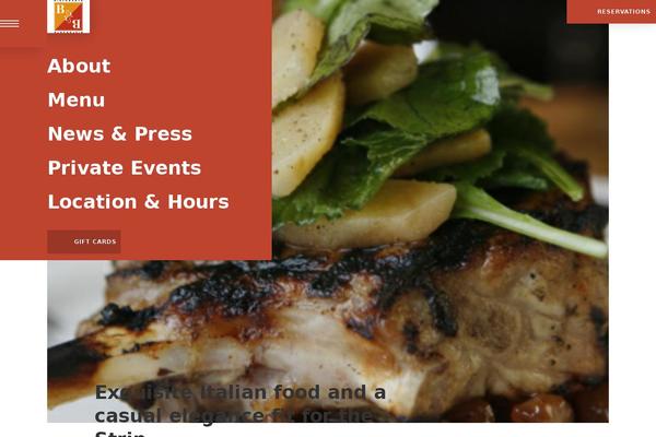 bandbristorante.com site used Bnbtheme